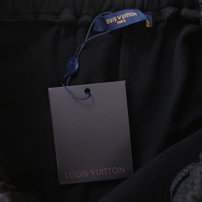 Louis Vuitton Jacquard Logo Print Shorts