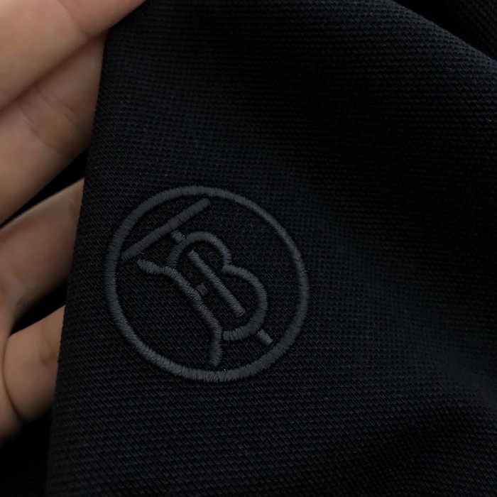 Burberry Icon Stripe Placket Piqué Polo Shirt