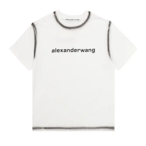 Alexander Wang Washed LOGO Short Sleeve T-Shirt