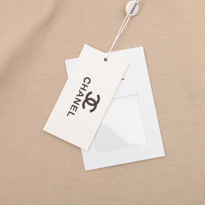 Chanel Pocket Cotton Short Sleeve T-Shirt