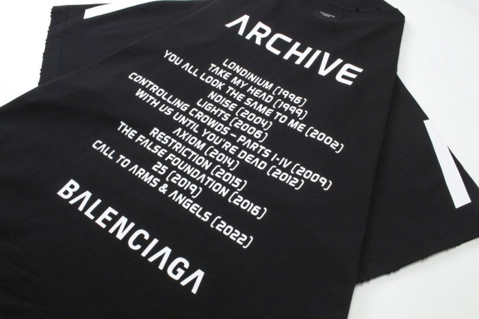 Balenciaga Archive Series Connected Oversized T-Shirt