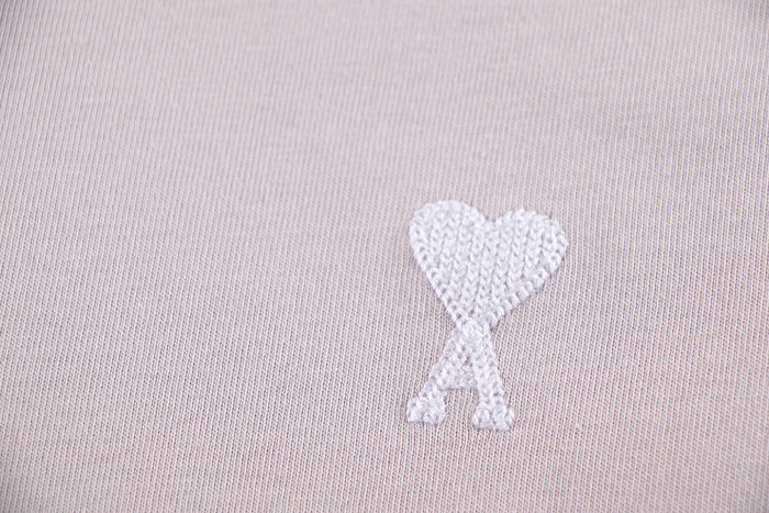 Ami Embroidered Logo Short-sleeved T-shirt
