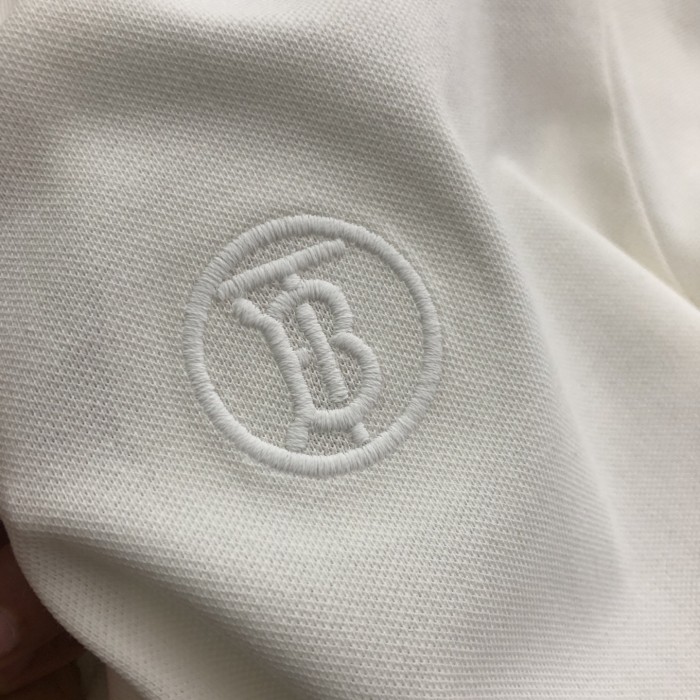 Burberry Icon Stripe Placket Piqué Polo Shirt