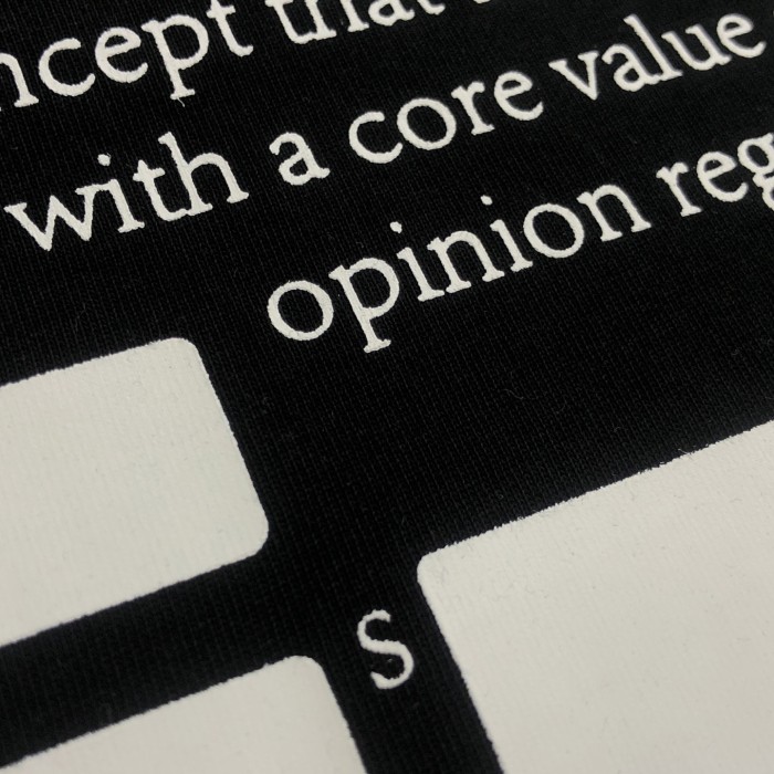OFF-WHITE Shared Skate Logo Cotton T-shirt