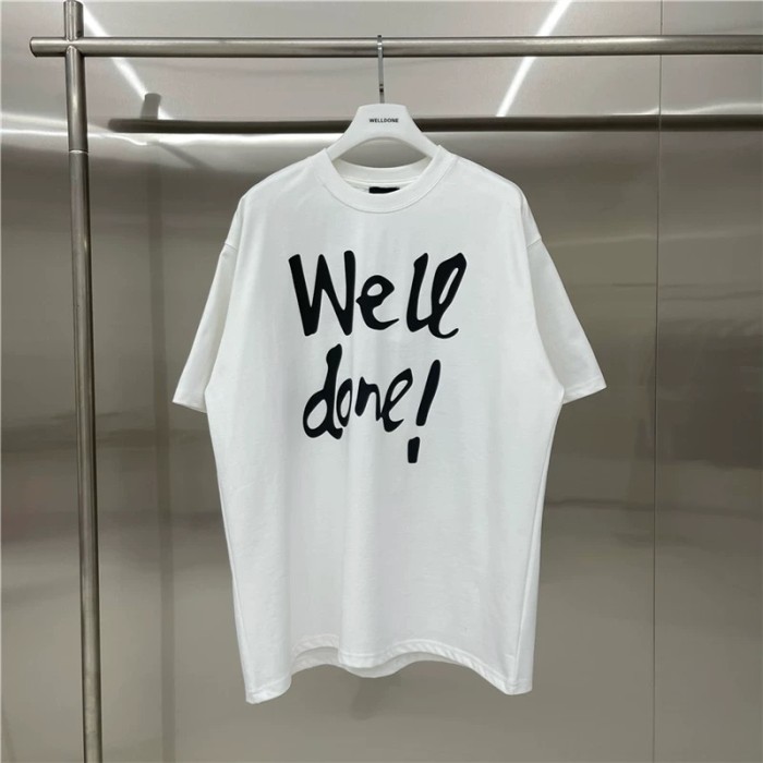 WELLDONE Print Short Sleeve T-Shirt Oversize
