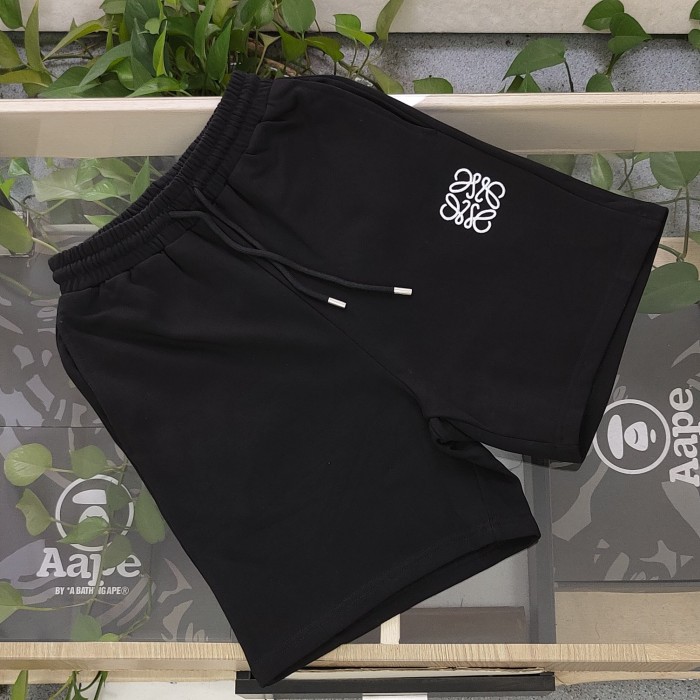 Loewe Logo Embroidered Shorts