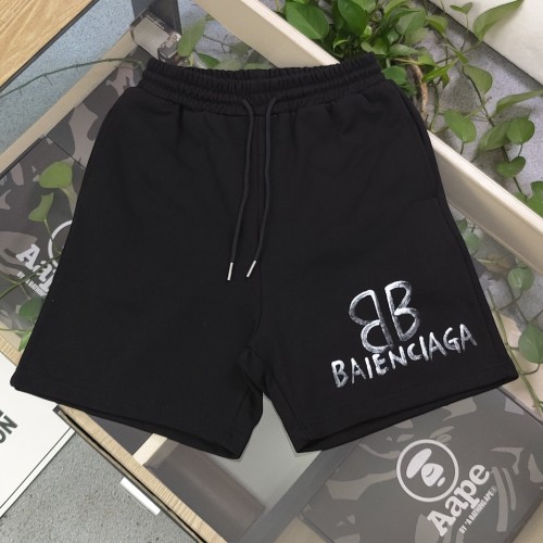 Balenciaga Graffiti Bb Logo Shorts