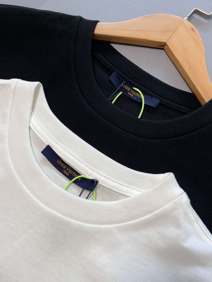 Louis Vuitton Peace Dove Sketch Short Sleeve T-shirt