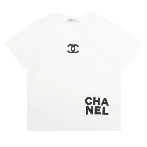 Chanel Chest Logo Short Sleeve T-Shirt