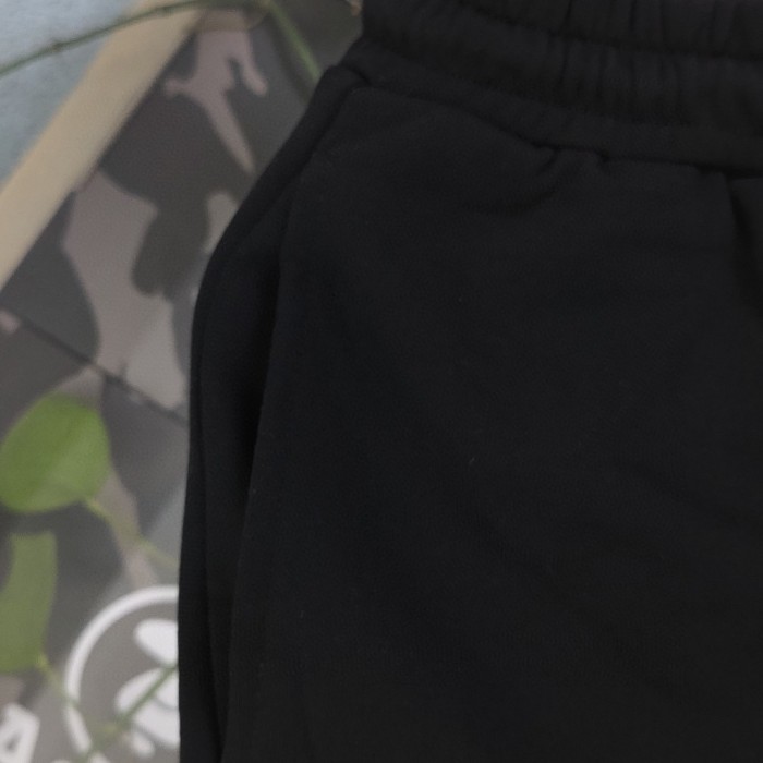 Balenciaga Reflective Logo Print Shorts