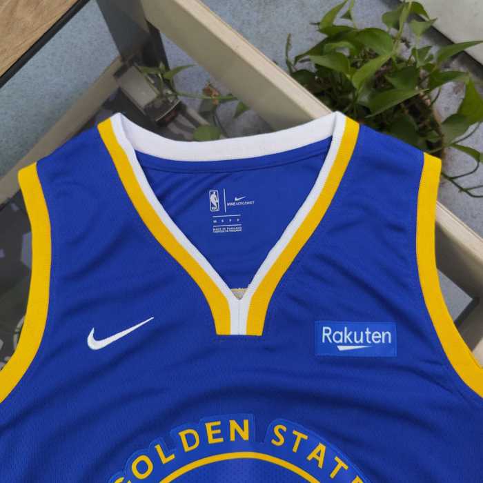 NBA Nike Warriors Curry Embroidered No. 30 Jersey Basketball Jersey