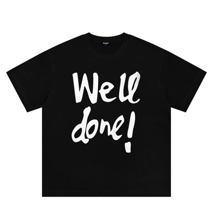 WELLDONE Print Short Sleeve T-Shirt Oversize