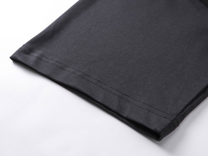 Balenciaga Crown Wheat Ear Short Sleeve T-Shirt