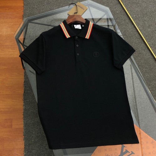 Burberry Icon Stripe Placket Piqué Polo Shirt