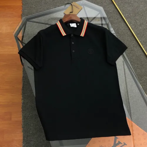 Burberry Icon Stripe Placket Piqué Polo Shirt
