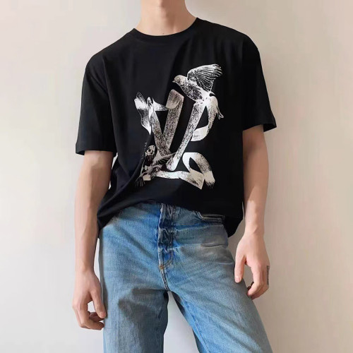 Louis Vuitton Peace Dove Sketch Short Sleeve T-shirt