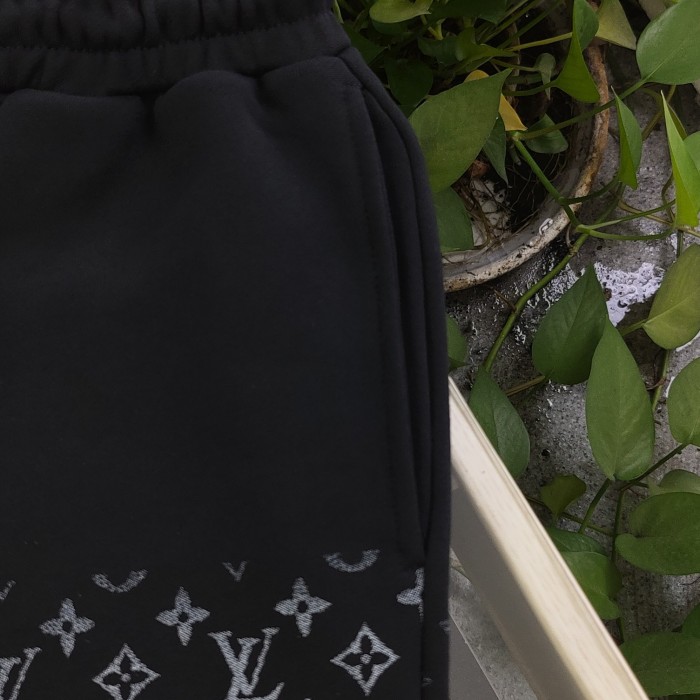 Louis Vuitton Jacquard Logo Print Shorts