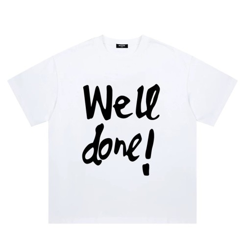 WELLDONE Print Short Sleeve T-Shirt Oversize