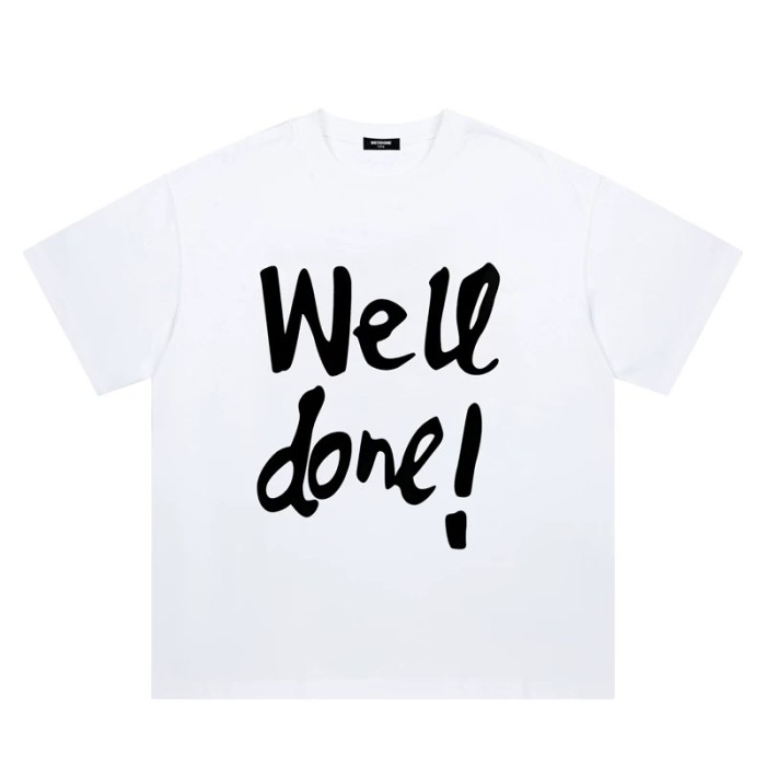 WELLDONE Print Short Sleeve T-Shirt Oversize