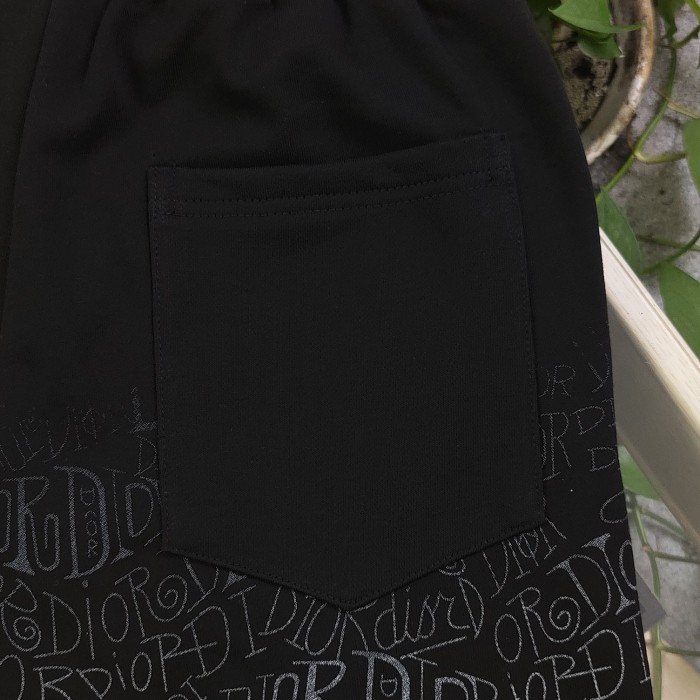 Dior Gradient Logo Print Shorts