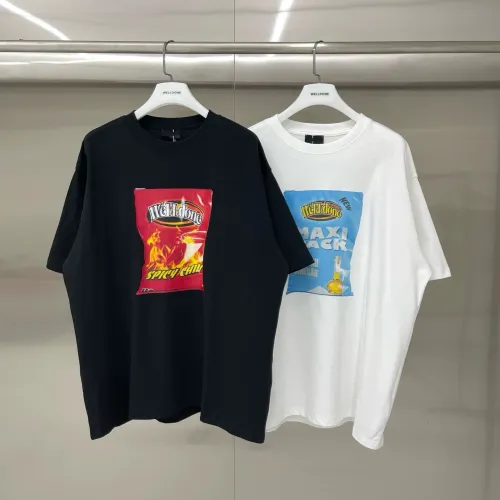 WELLDONE POTATO CHIPS PRINT LOOSE SHORT-SLEEVED T-SHIRT