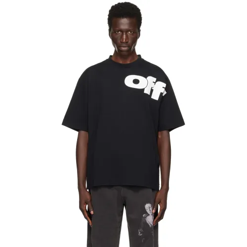 OFF-WHITE Shared Skate Logo Cotton T-shirt