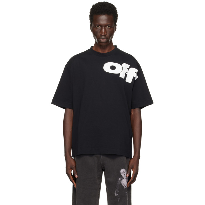 OFF-WHITE Shared Skate Logo Cotton T-shirt