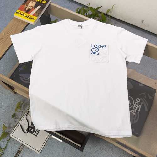 Loewe Logo Embroidered Cotton-Jersey T-Shirt