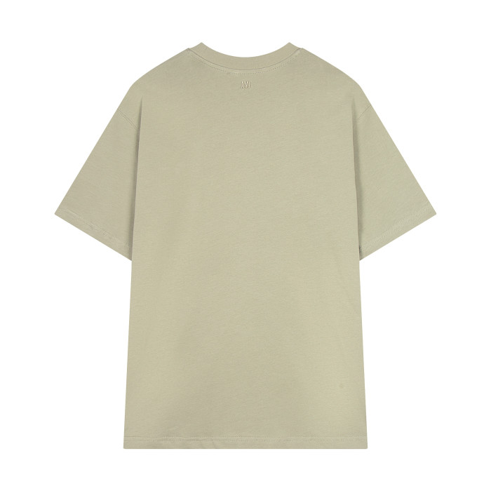 Ami Embroidered Logo Short-sleeved T-shirt