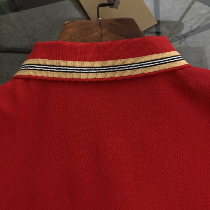 Burberry Icon Stripe Placket Piqué Polo Shirt
