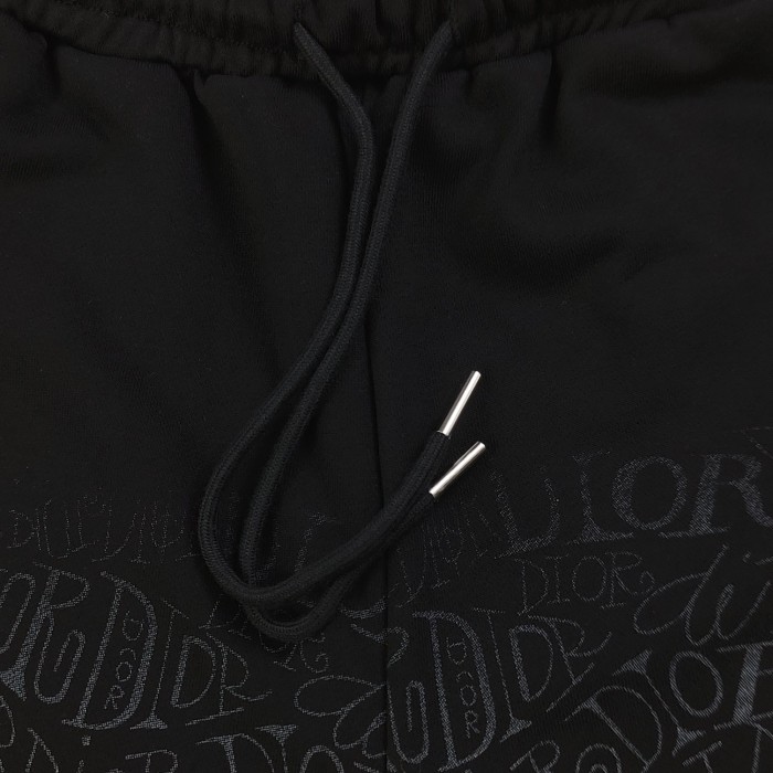 Dior Gradient Logo Print Shorts