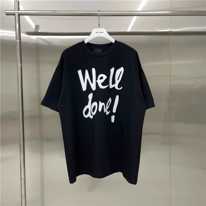 WELLDONE Print Short Sleeve T-Shirt Oversize