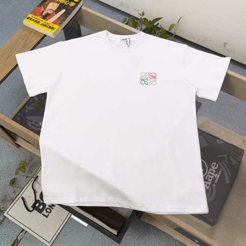 Loewe Embroidered Cotton Short-Sleeved T-Shirt