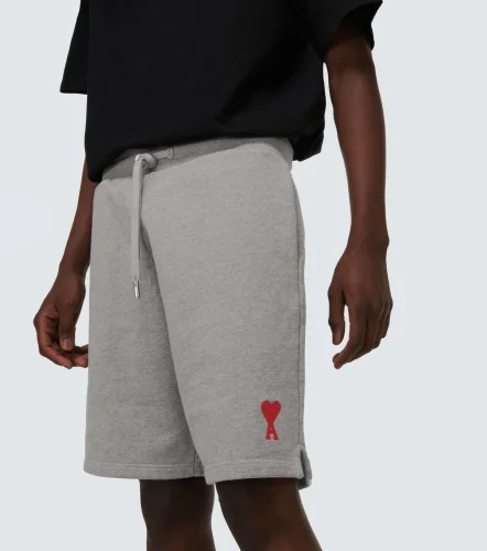 Ami Paris de Cœur cotton shorts