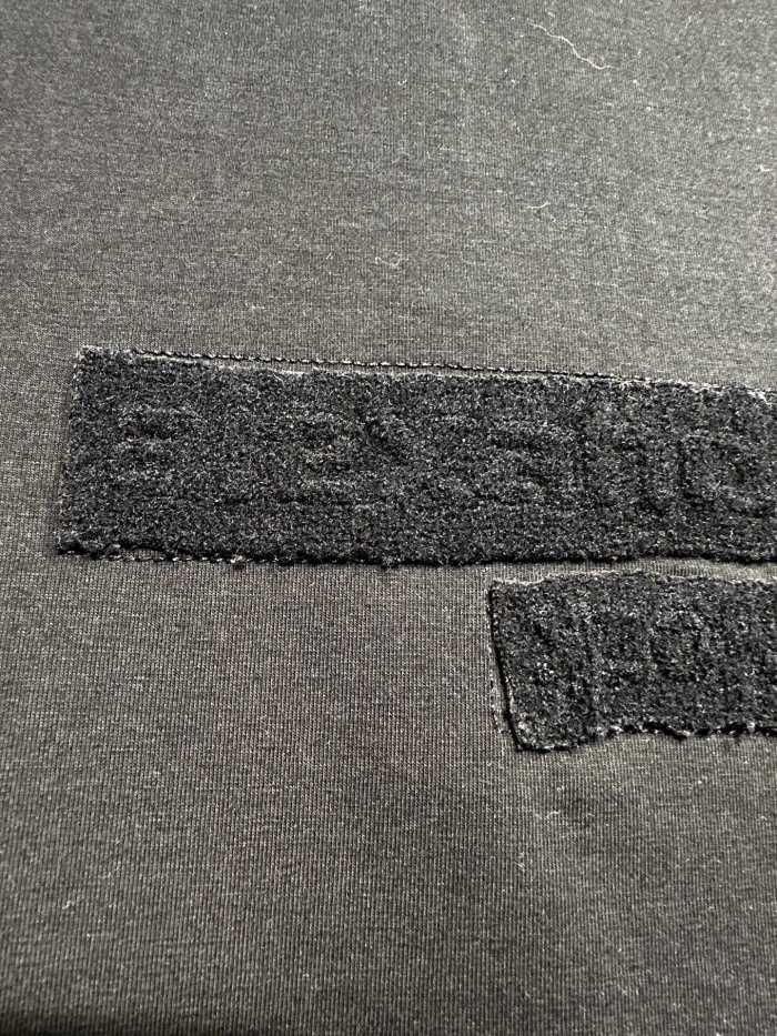 Alexander Wang Distressed Logo Shrunken Tee In Cotton Jersey