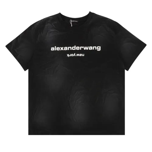 Alexander Wang LOGO Short Sleeve T-shirt