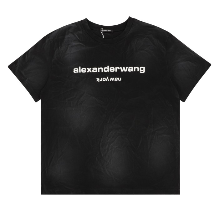 Alexander Wang LOGO Short Sleeve T-shirt