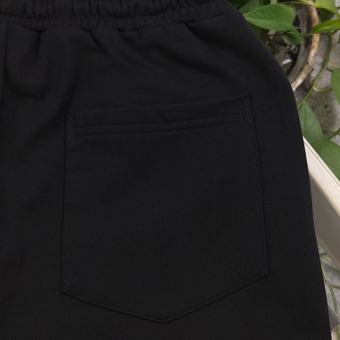 Balenciaga Reflective Logo Print Shorts