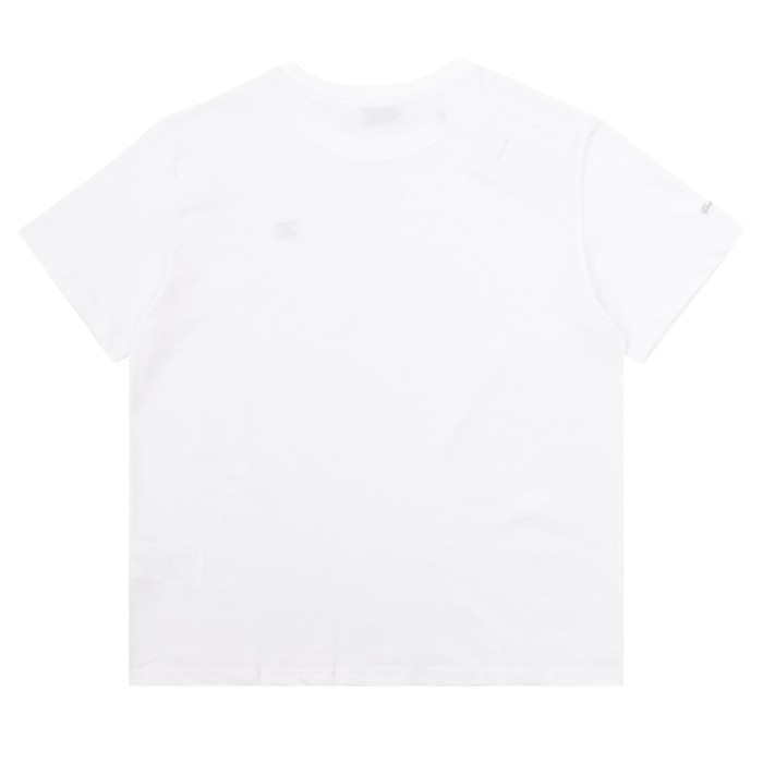 Chanel Embroidered Cotton Short Sleeve T-Shirt