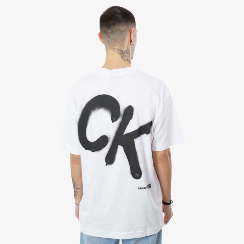 Calvin Klein Relaxed Fit Spray Print T-shirt