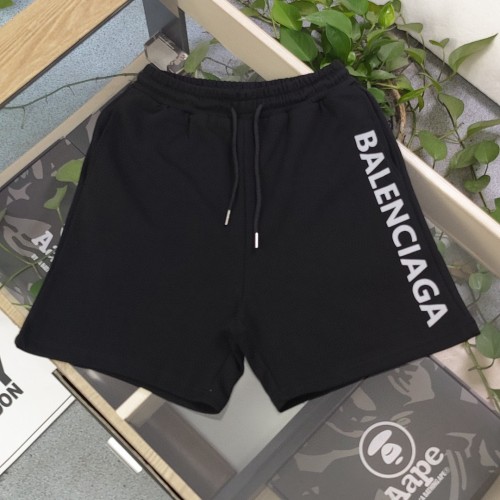 Balenciaga Reflective Logo Print Shorts