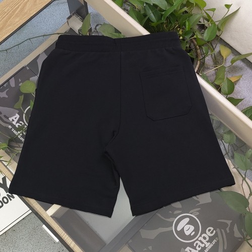 AMI Heart Embroidered Shorts