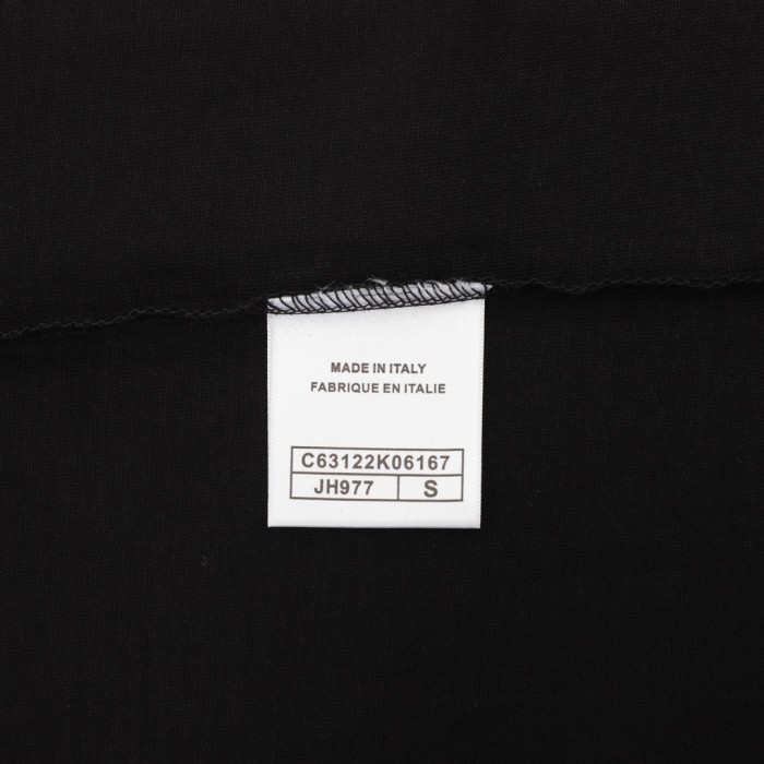 Chanel Hand-painted Graffiti Cotton Short Sleeve T-shirt