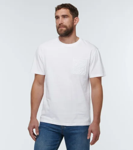 Loewe Anagram Cotton Jersey T-shirt