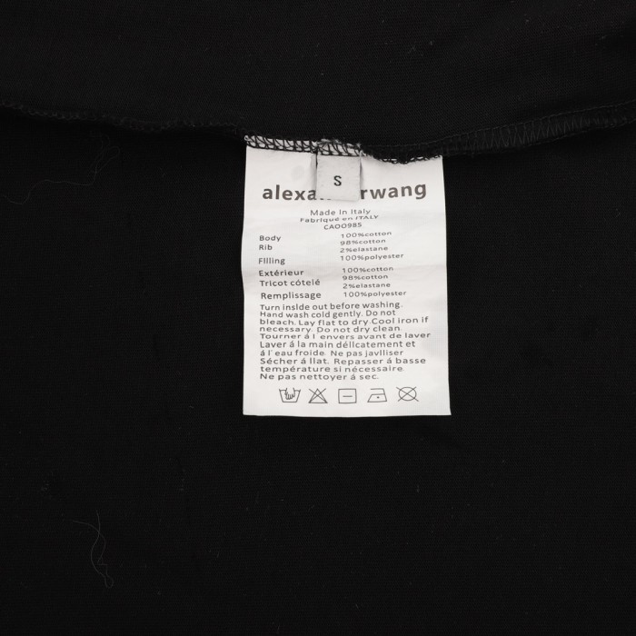 Alexander Wang LOGO Short Sleeve T-shirt