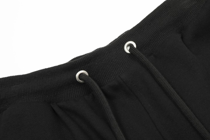 AMI PARIS EMBROIDERED SHORTS