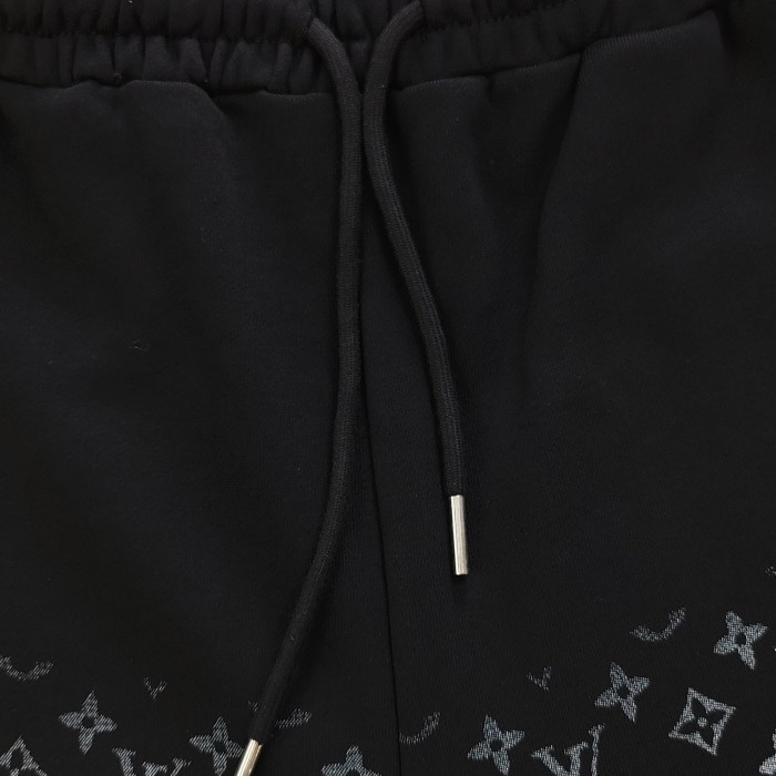 Louis Vuitton Jacquard Logo Print Shorts