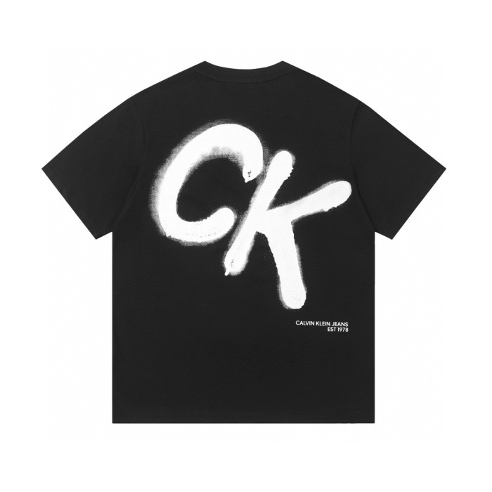 Calvin Klein Relaxed Fit Spray Print T-shirt