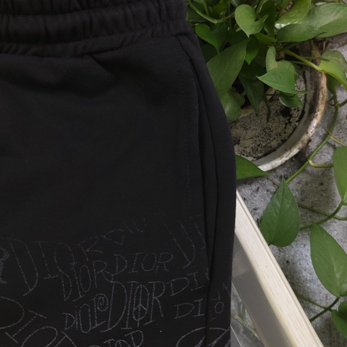 Dior Gradient Logo Print Shorts