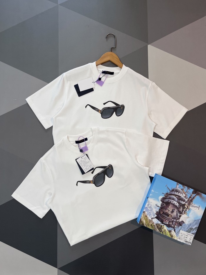 Louis Vuitton Glasses Short-Sleeved T-Shirt